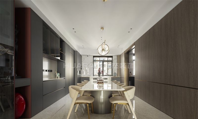 【实景】合肥内森庄园608㎡现代风装修落地实景 - 家居知识