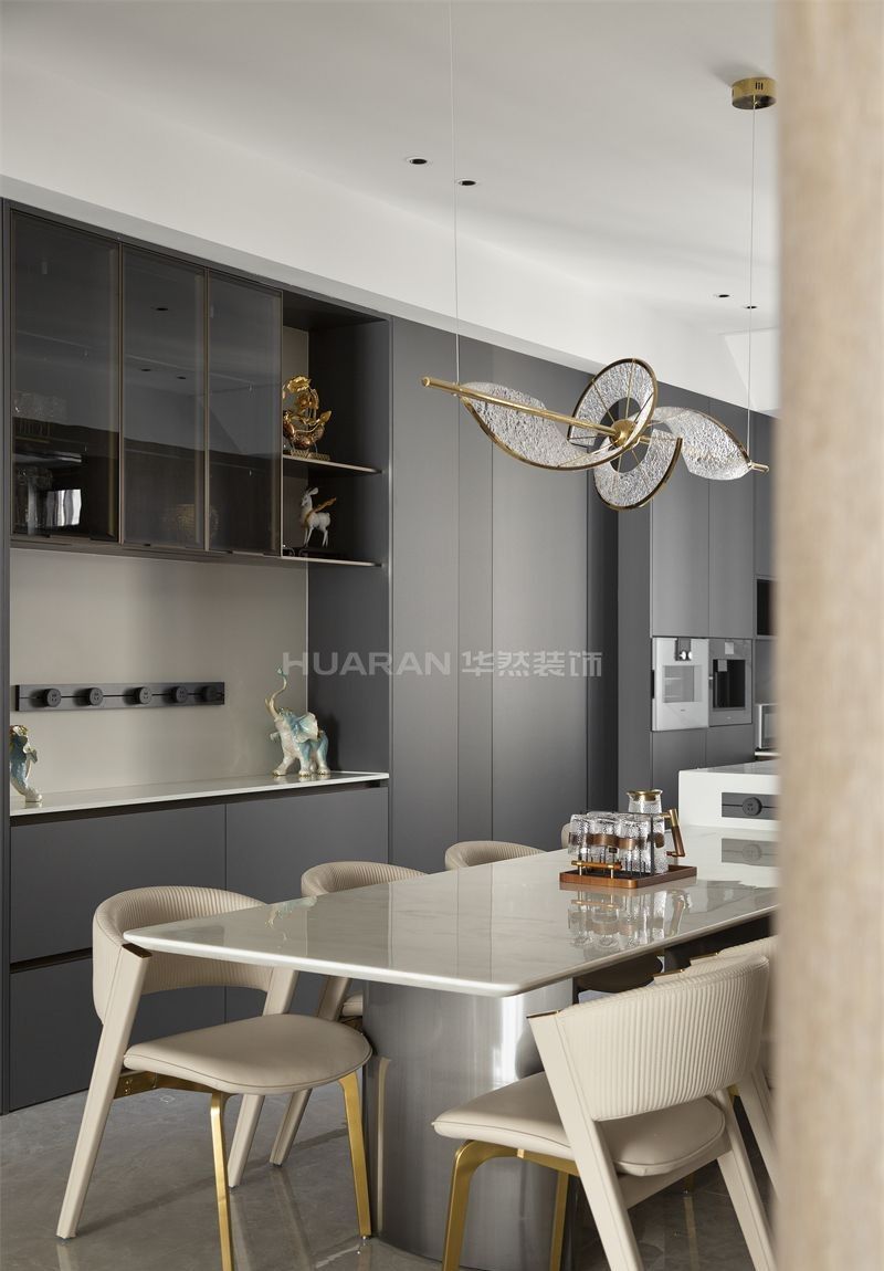 【实景】合肥内森庄园608㎡现代风装修落地实景 - 家居知识