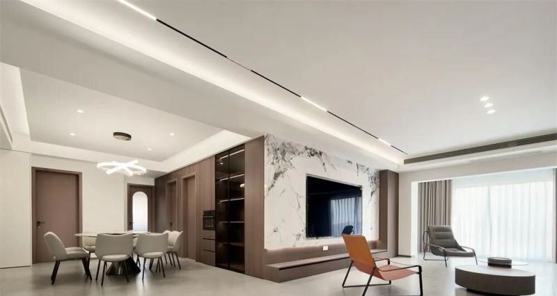 锦上庭230㎡现代风：赋予空间流动的几何美学 - 家居知识