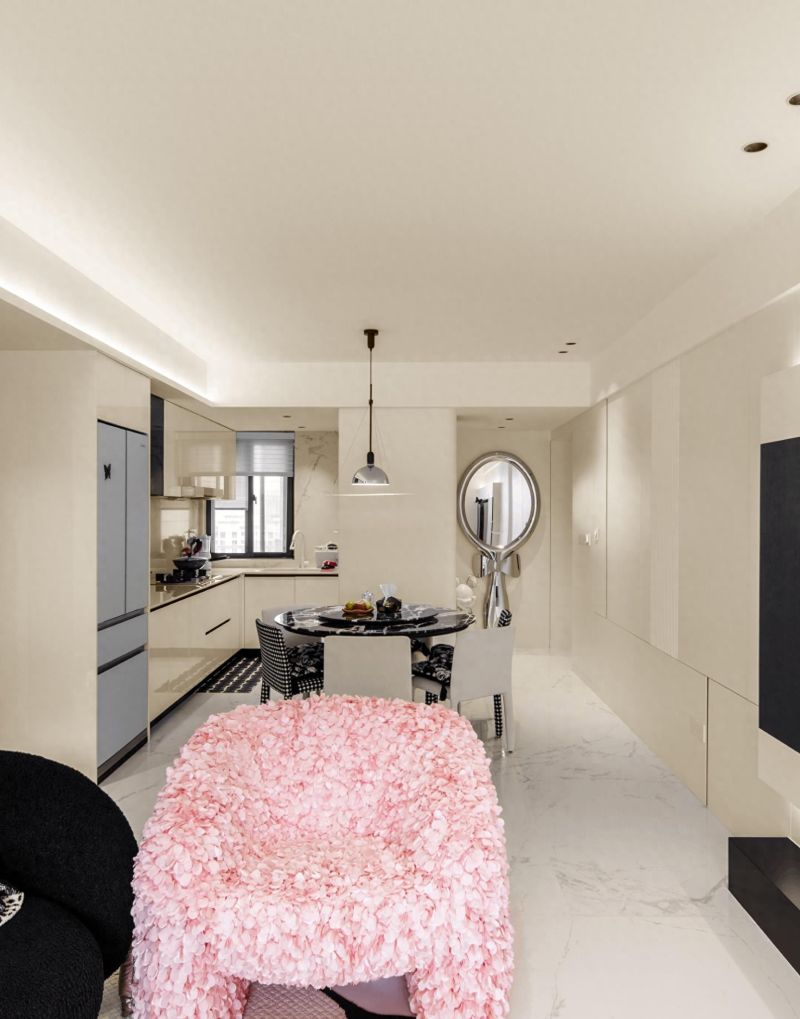 118m²现代简约小户型改造，空间魔法打造大宅感