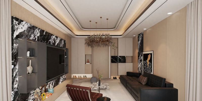 邻居争相模仿！现代轻奢风新家惊艳完工，设计细节大公开！