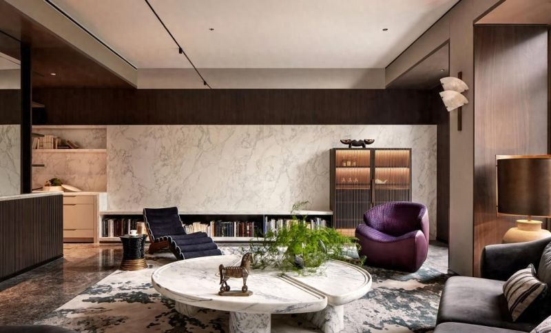 轻奢样板间，精致前卫的设计美学