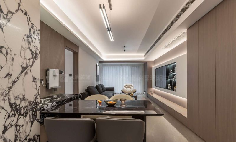 株洲装修设计：120㎡意式风格实景，当意式的克制遇上生活的松弛 - 家居知识