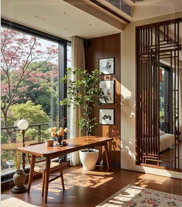 婆婆的审美封神！新中式的新家落地瞬间，惊艳全场！ - 家居知识