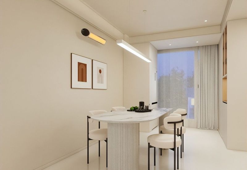 装修必看：家庭供暖怎么设计？伟而特红外供暖一装即用适配极简风 - 家居知识