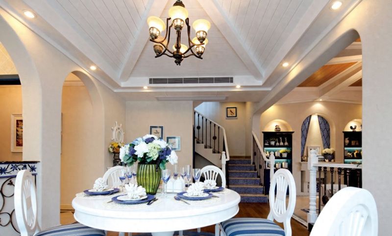 翔拓装饰，蓝白地中海风，轻松打造海滨氛围感