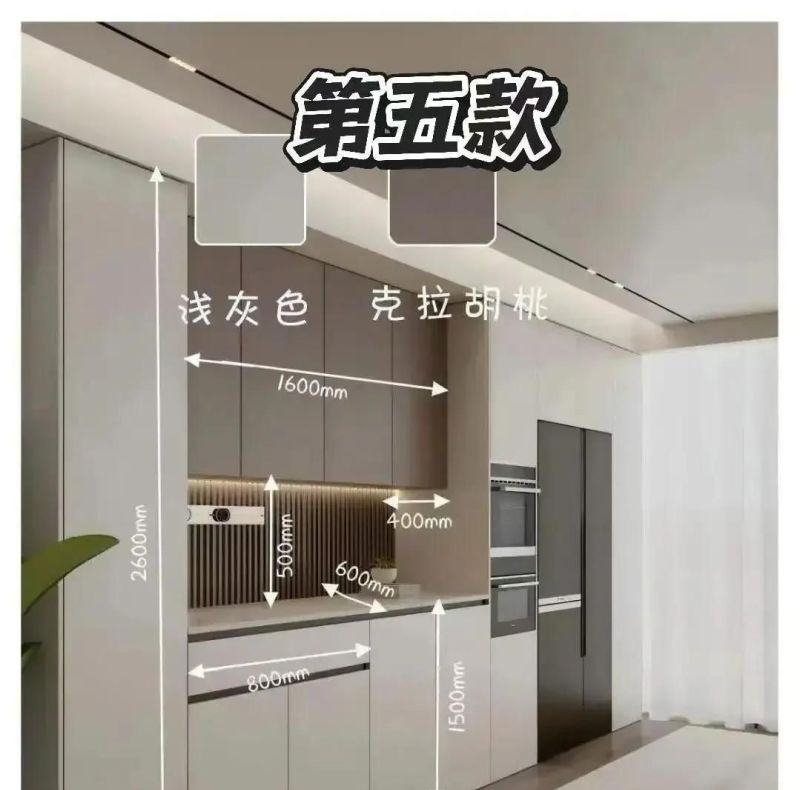 全网爆火9款餐边柜设计！附详细尺寸跟配色图，再也不会被说土了 - 家居知识