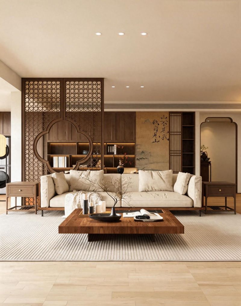 130㎡新中式家居，越住越显品味的优雅生活