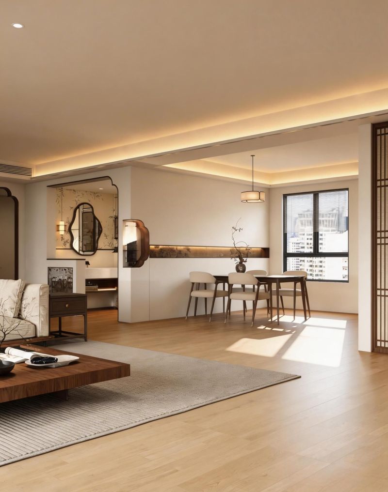 我家这130㎡的新中式，越住越有品味！ - 家居知识