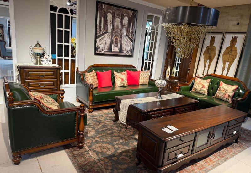 晖晖美式家具定制服务与电视柜质量深度评测