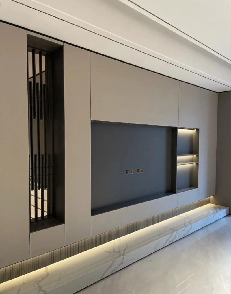 三十款极简电视柜造型 - 家居知识