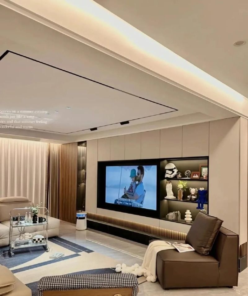 三十款极简电视柜造型 - 家居知识