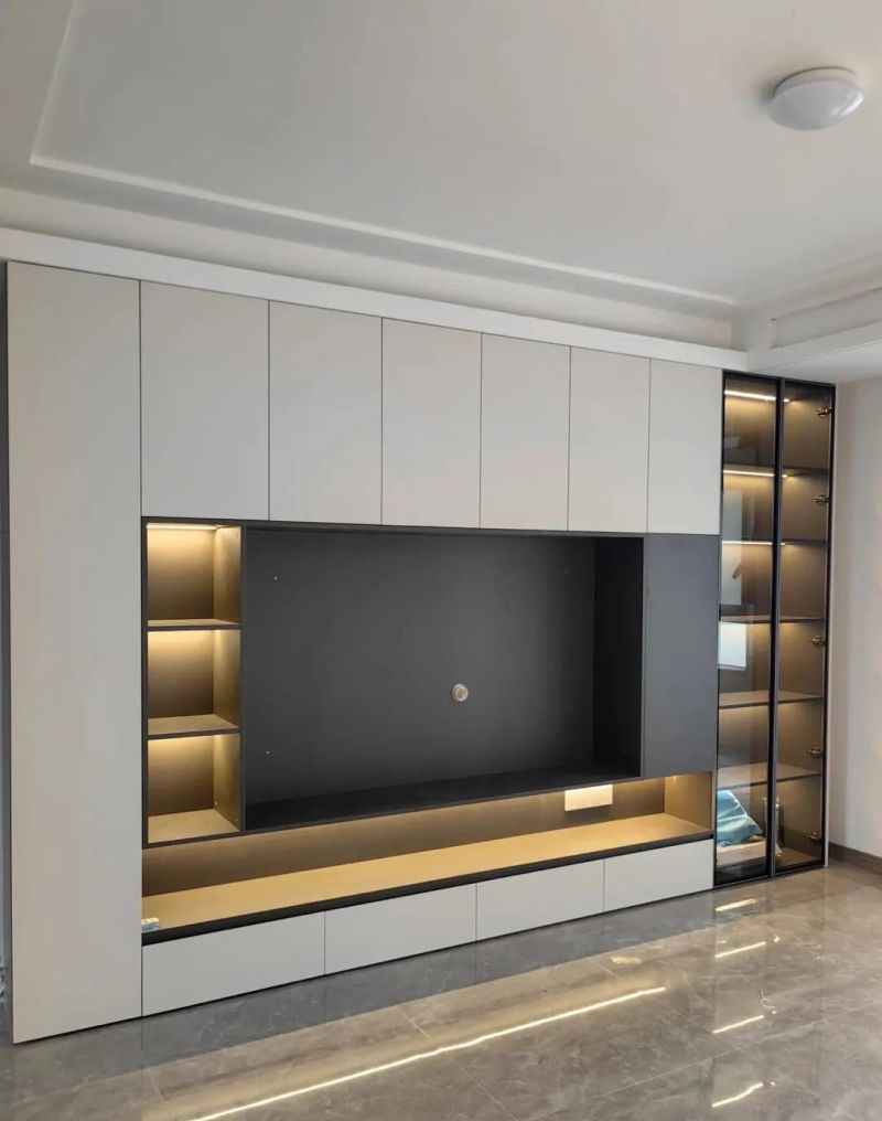 三十款极简电视柜造型 - 家居知识