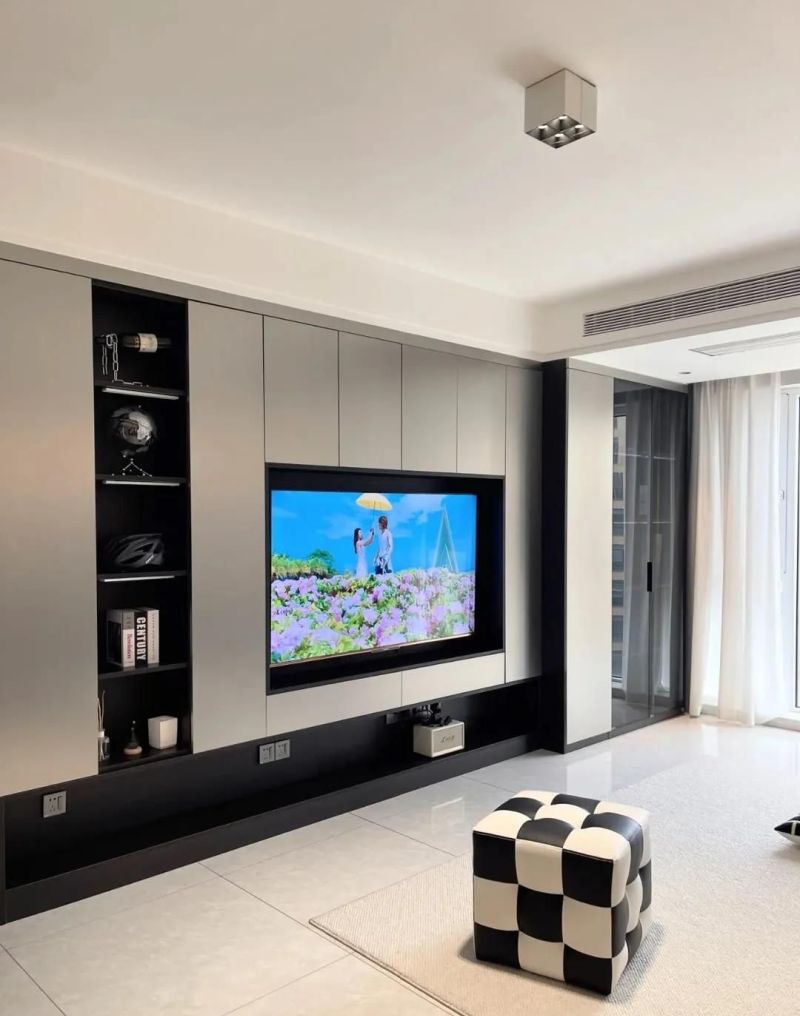 三十款极简电视柜造型 - 家居知识