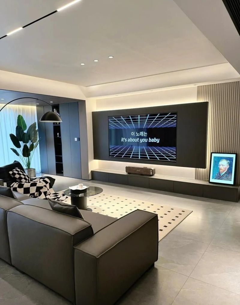 三十款极简电视柜造型 - 家居知识