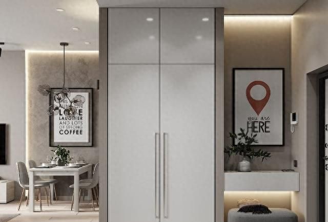 进门就是客餐厅？她家这样做隔断，美观实用不尴尬！