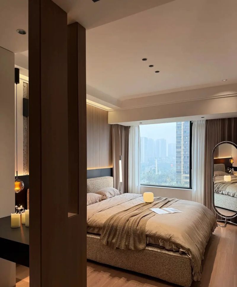 140㎡意式极简：砸阳台弃榻榻米，7米横厅住出松弛感 - 家居知识