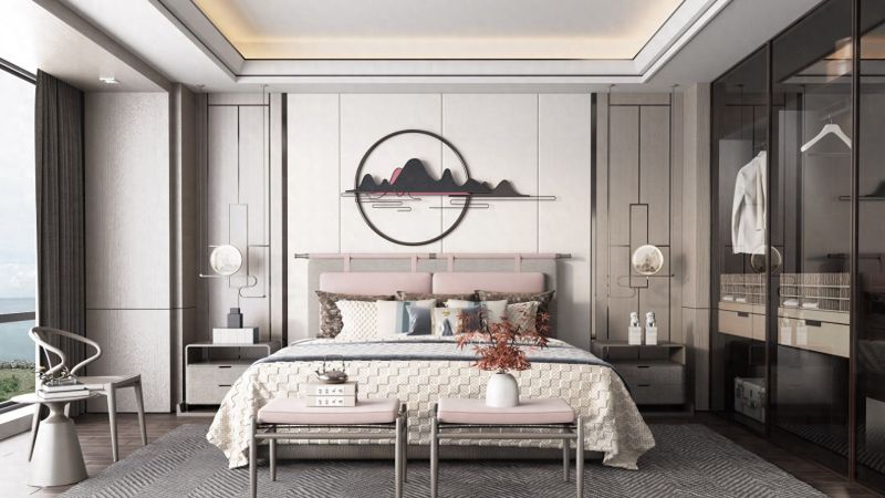 66㎡日式风两居室装修实拍，济南甸柳新村小宅收纳满分