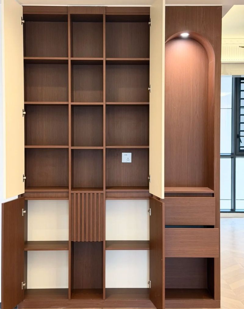 品冠全屋定制-中古玄关柜造型 - 家居知识