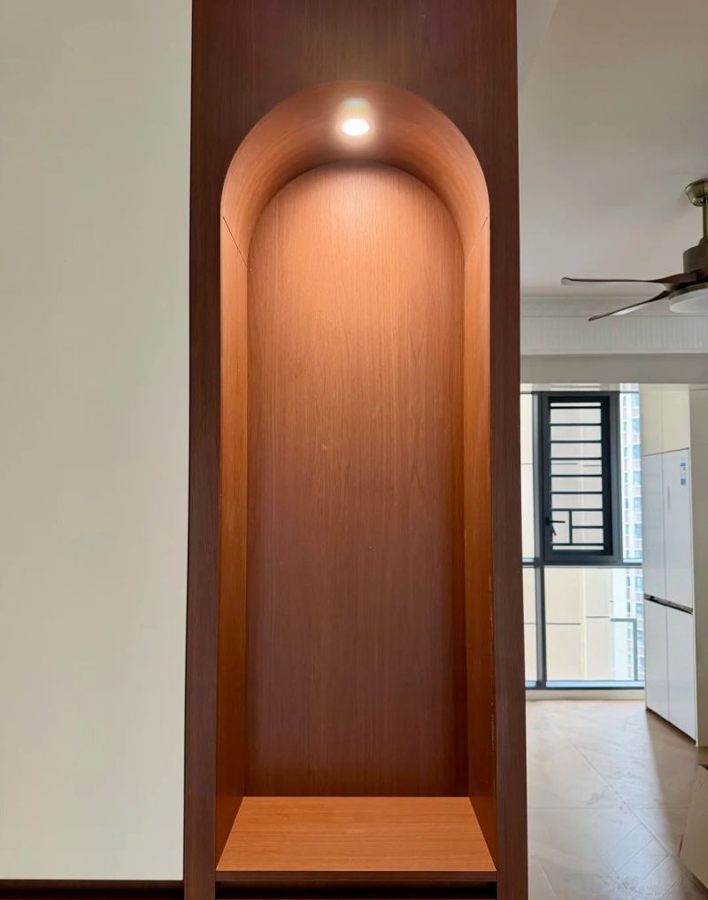 品冠全屋定制-中古玄关柜造型 - 家居知识