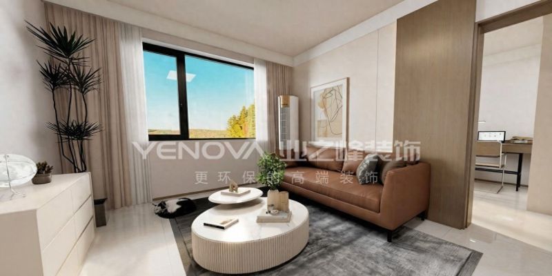 60㎡现代简约风装修案例，唐山吴家庄小户型空间高效利用