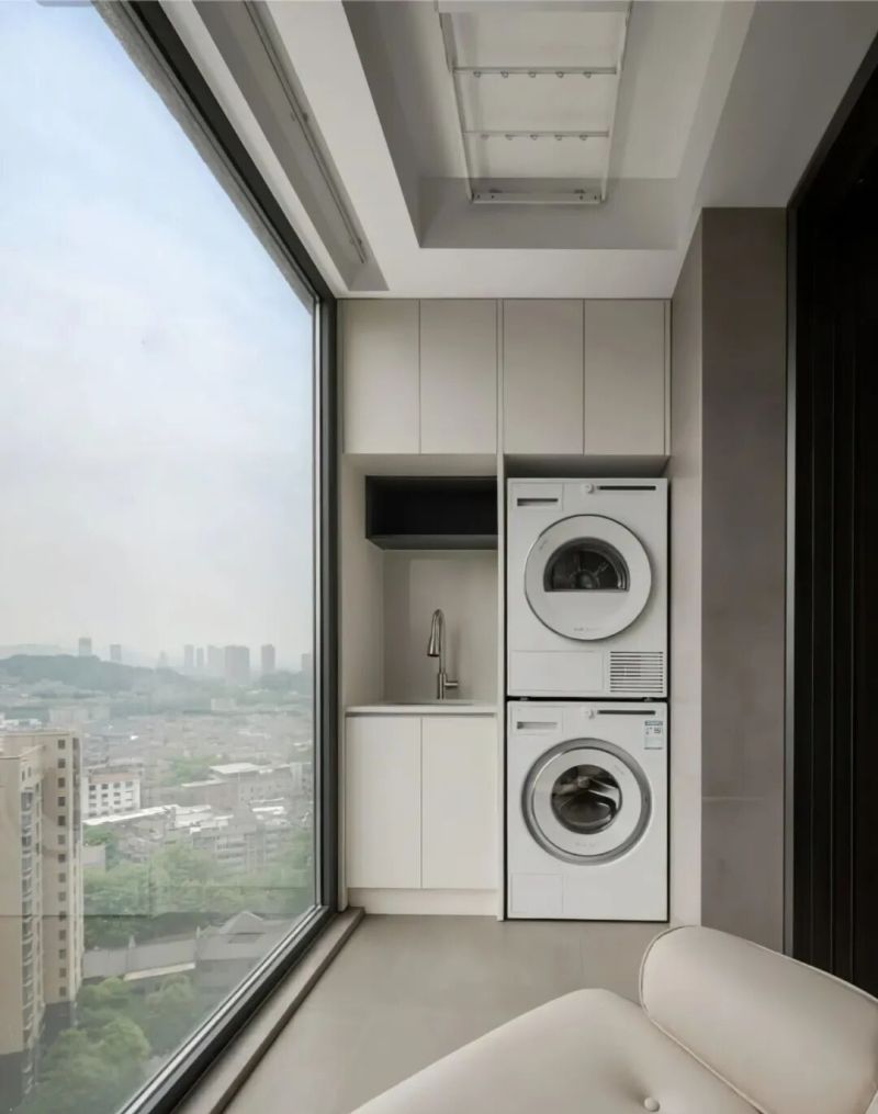 【蒂莱斯家居】30款阳台洗衣柜|家务区也能卷出花,想立马装同款! - 家居知识