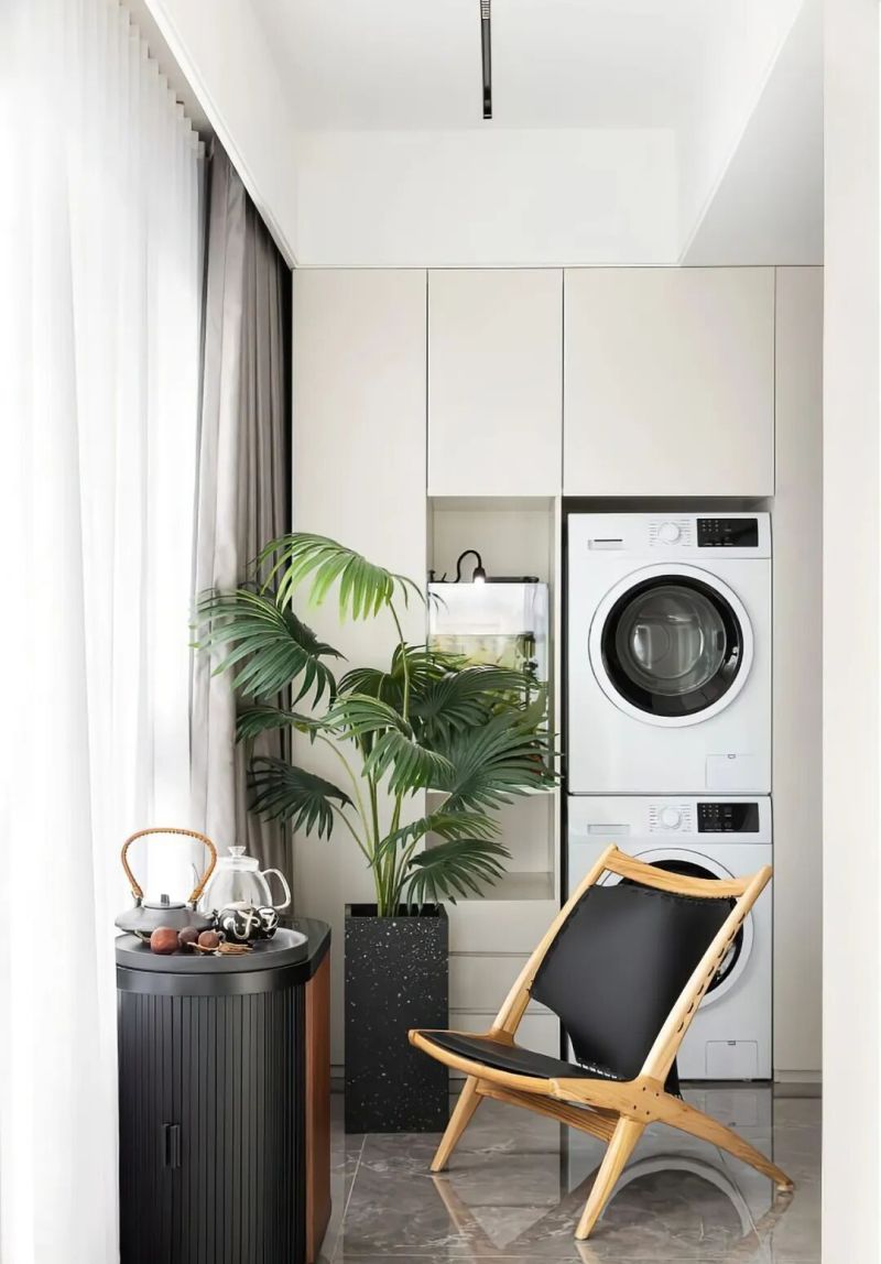 【蒂莱斯家居】30款阳台洗衣柜|家务区也能卷出花,想立马装同款! - 家居知识