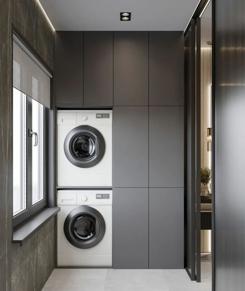 【蒂莱斯家居】30款阳台洗衣柜|家务区也能卷出花,想立马装同款! - 家居知识