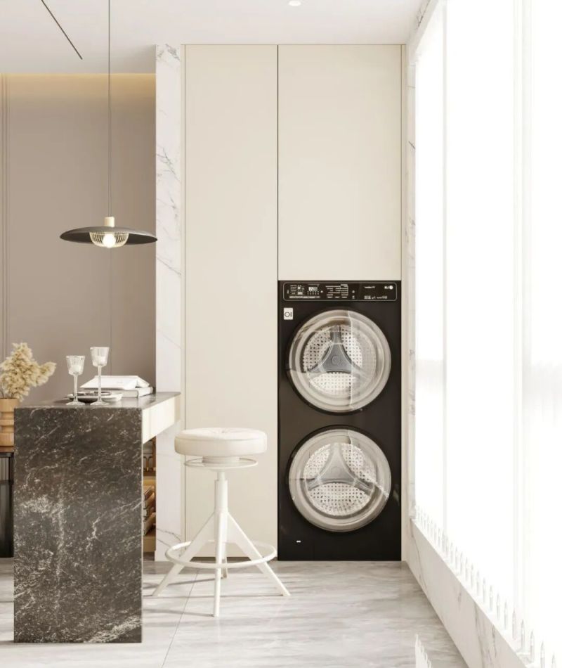 【蒂莱斯家居】30款阳台洗衣柜|家务区也能卷出花,想立马装同款! - 家居知识