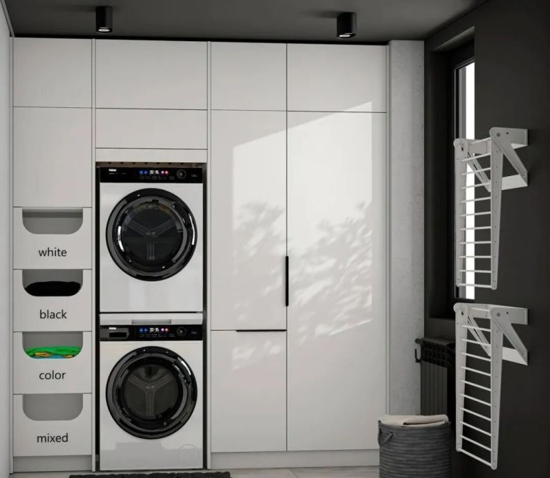 【蒂莱斯家居】30款阳台洗衣柜|家务区也能卷出花,想立马装同款! - 家居知识