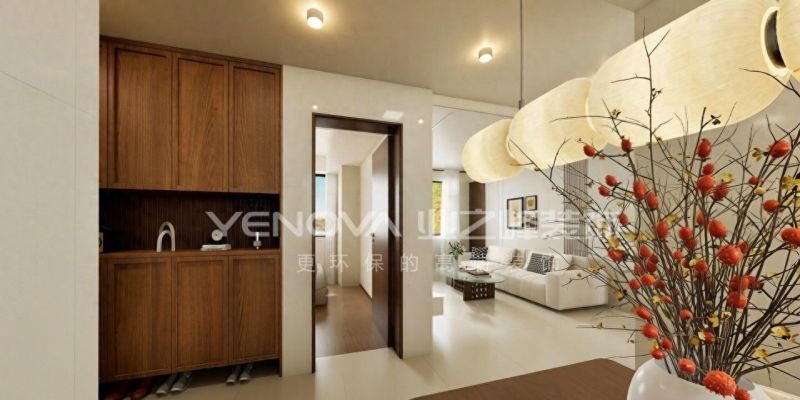 唐山吴家庄120㎡中古奶油风装修案例，业之峰打造治愈系家居