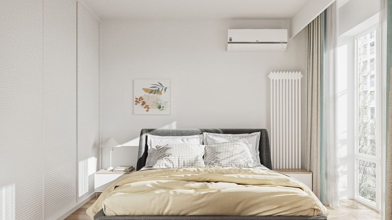 92㎡北欧风两居室实拍，济南绿地城Z区治愈系装修落地