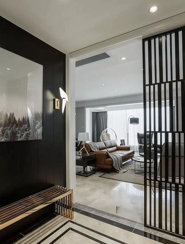 进门就是客餐厅，她家这样做隔断，一点不尴尬！太好抄了 - 家居知识