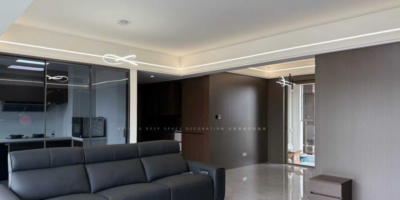 沉稳高级感拉满！钦州云溪海棠 现代意式极简大平层装修公司实景 - 家居知识