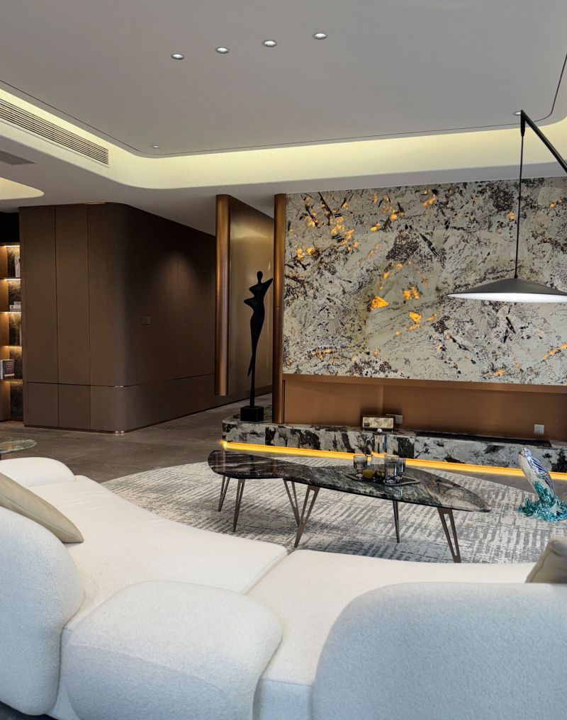 意式轻奢风装修全解析，高饰易家海棠壹品空间细节揭秘