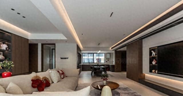 140㎡意式风格装修实景，舒适与高级的完美融合