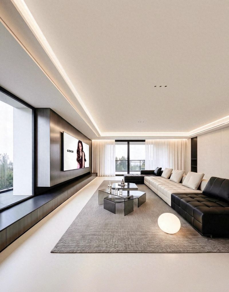 153㎡被你装得太显贵了意式极简自带低调贵，好的效果谁又能拒绝 - 家居知识