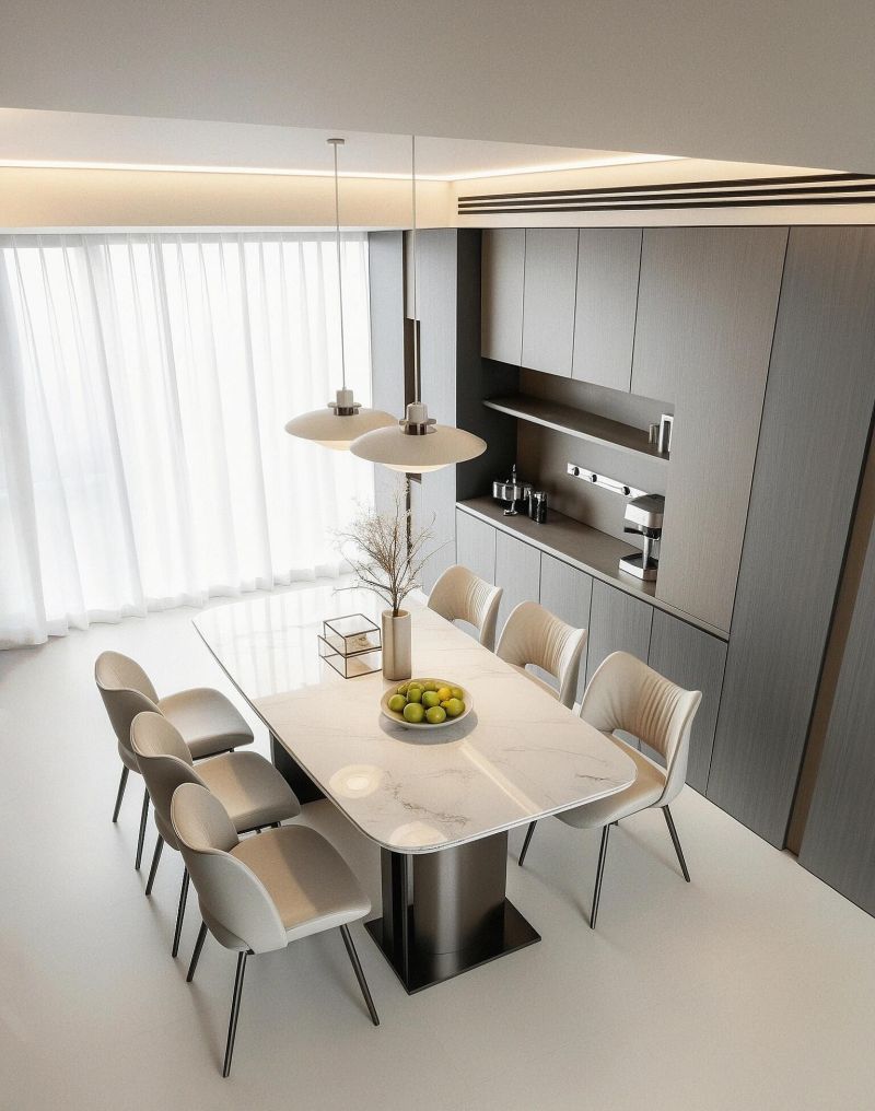 180㎡意式极简做到这气场高级感有点过分了，纯粹的好住大气。 - 家居知识