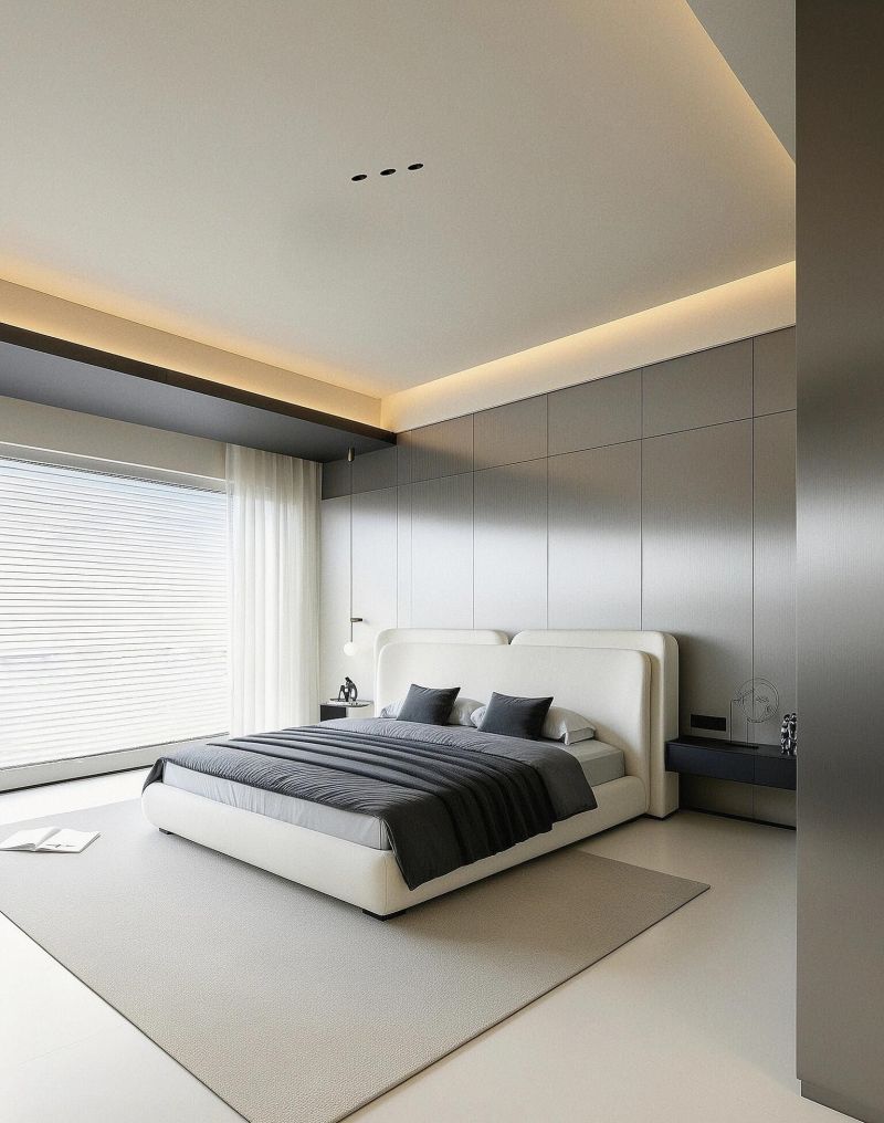 180㎡意式极简做到这气场高级感有点过分了，纯粹的好住大气。 - 家居知识