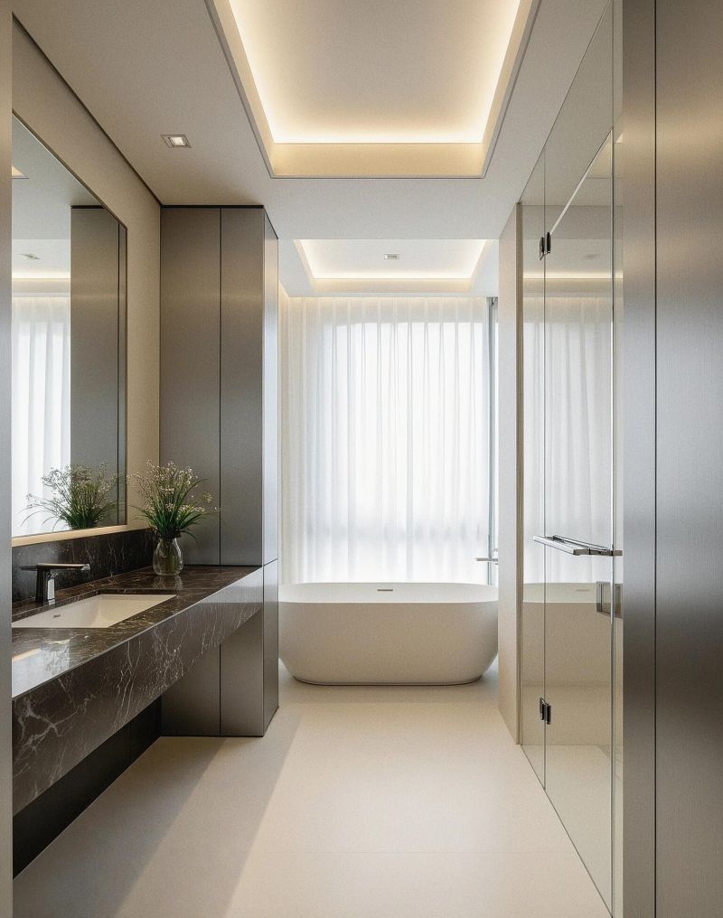 180㎡意式极简做到这气场高级感有点过分了，纯粹的好住大气。 - 家居知识