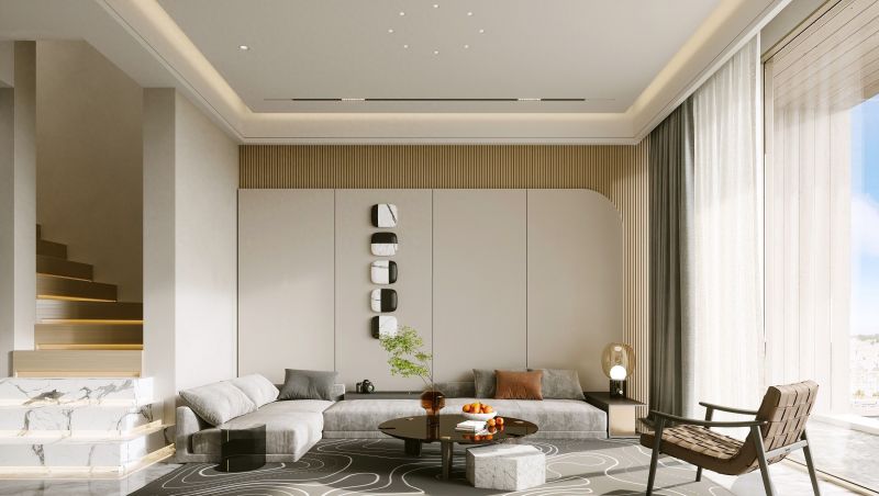 济南别墅装修必看，餐边柜这样选，储物实用又提升大宅格调！