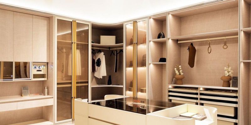 领尚“经纬·叠影”女士衣帽间：藏下星辰，也藏下你 - 家居知识