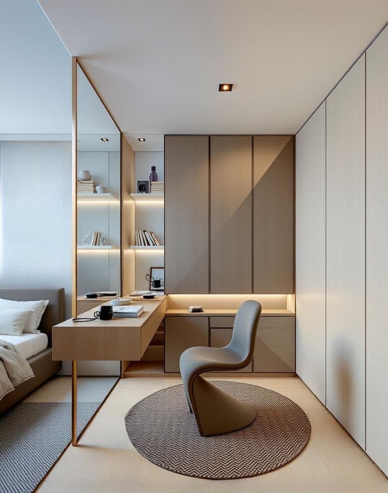 L型衣帽间设计 - 家居知识