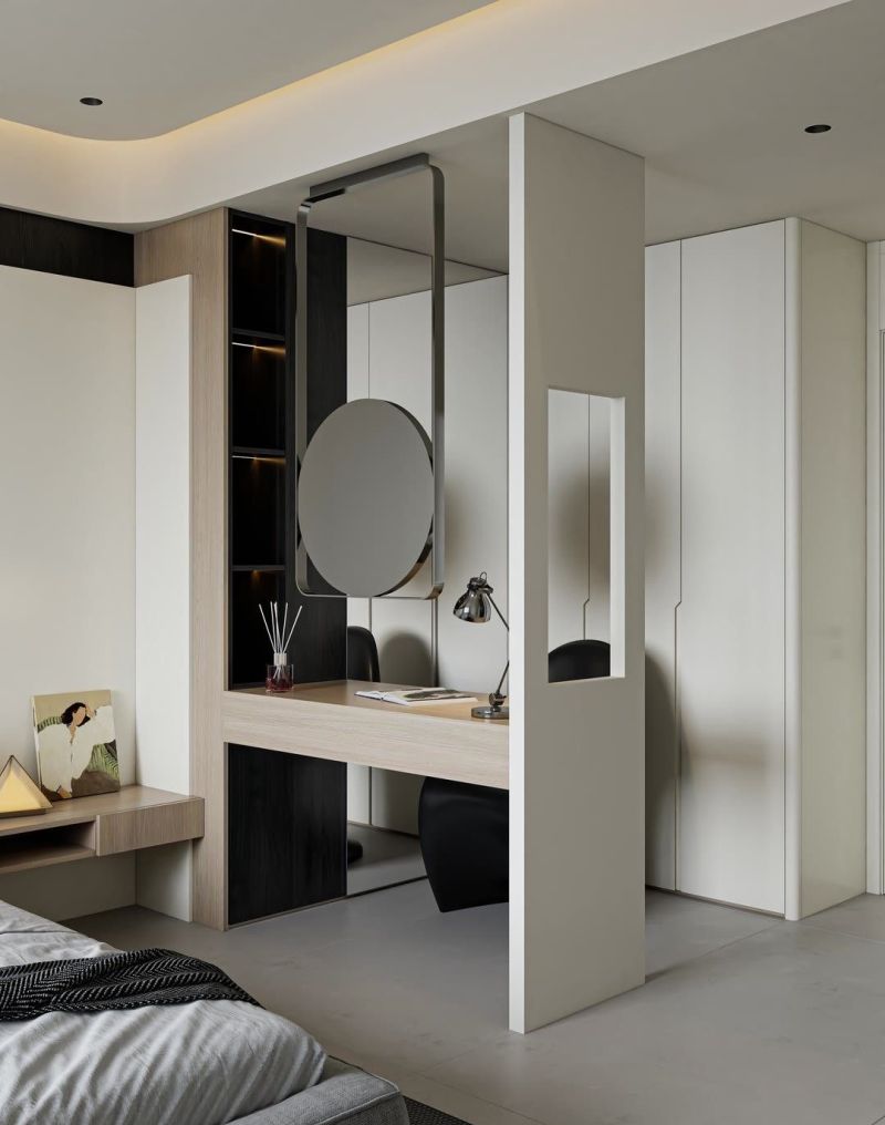 L型衣帽间设计 - 家居知识