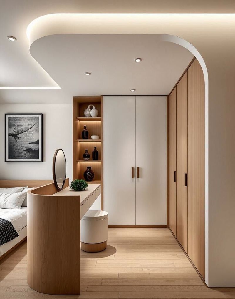 L型衣帽间设计 - 家居知识