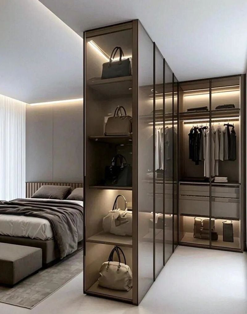 L型衣帽间设计 - 家居知识