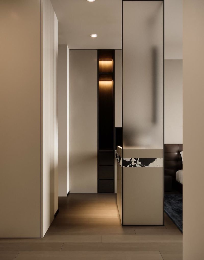 L型衣帽间设计 - 家居知识