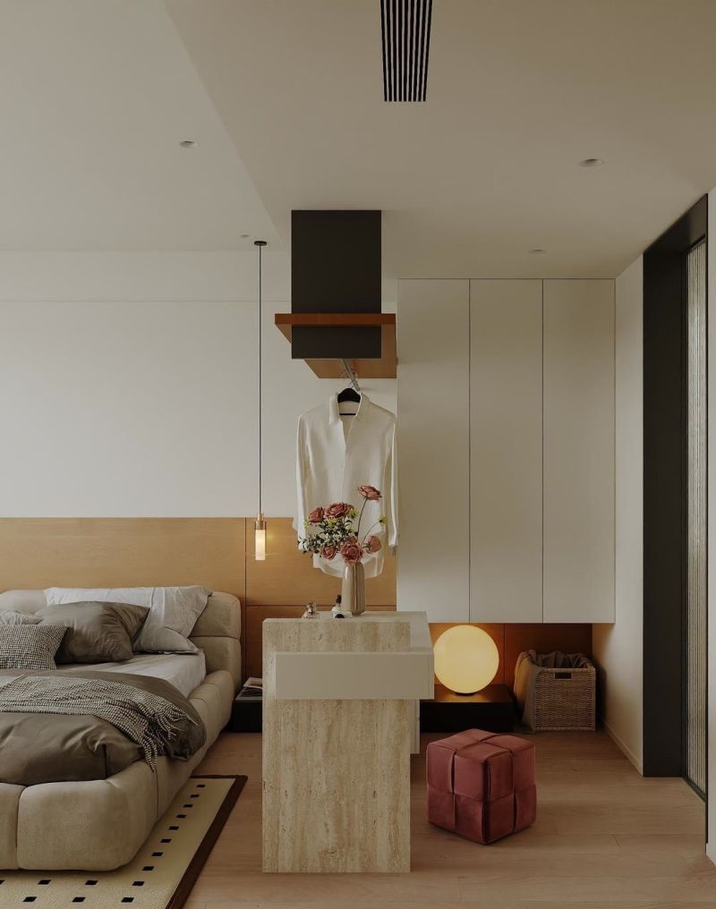 L型衣帽间设计 - 家居知识