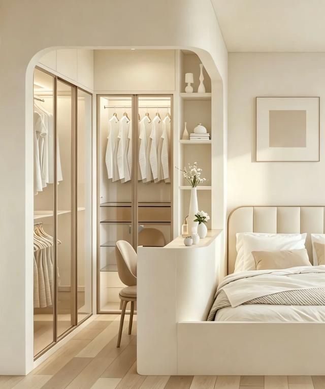 扔掉它！屁点大的卧室，也能拥有一个实用衣帽间？！ - 家居知识