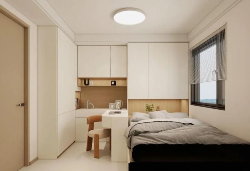 天津业之峰案例解析96㎡现代奶油风诠释“家与自己和解”的仪式感 - 家居知识